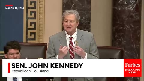 BREAKING NEWS: John Kennedy Issues Epic Takedown Of Major Biden Judicial Nominee On Senate Floor