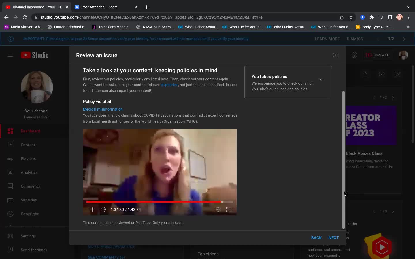 Thanksgiving Stream, Inconvenient truths about the robotic people