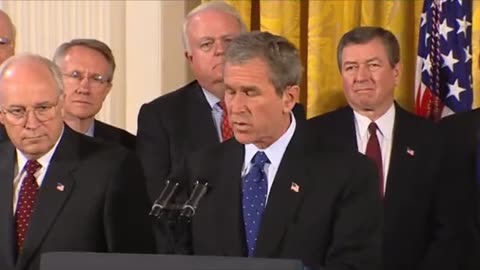 Signing of the PATRIOT Act Anti-Terrorism Legislation October 26 2001