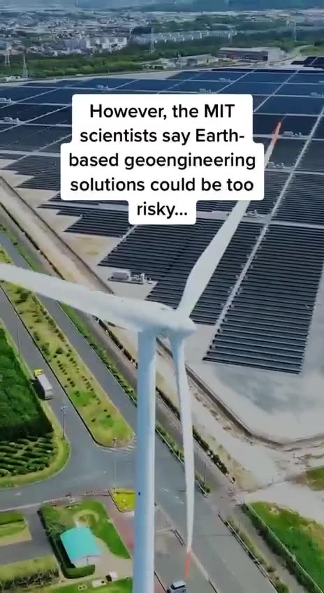 WEF suggests obscuring the sun to combat "climate change"where the MIT
