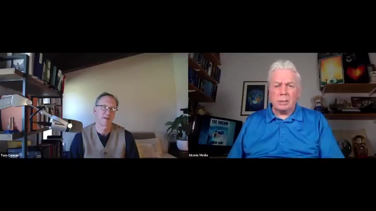 David Icke Interview by Dr. Tom Cowan (COVID/DIVOC & GERM THEORY PSYOP)