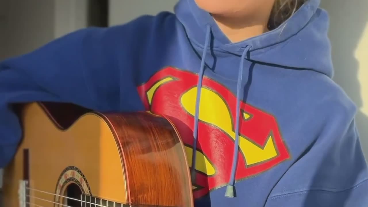 Beautiful guitar playing
