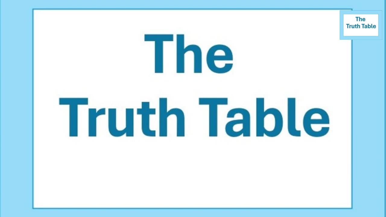 The Truth Table Episode 39: The Power of Prayer Restored