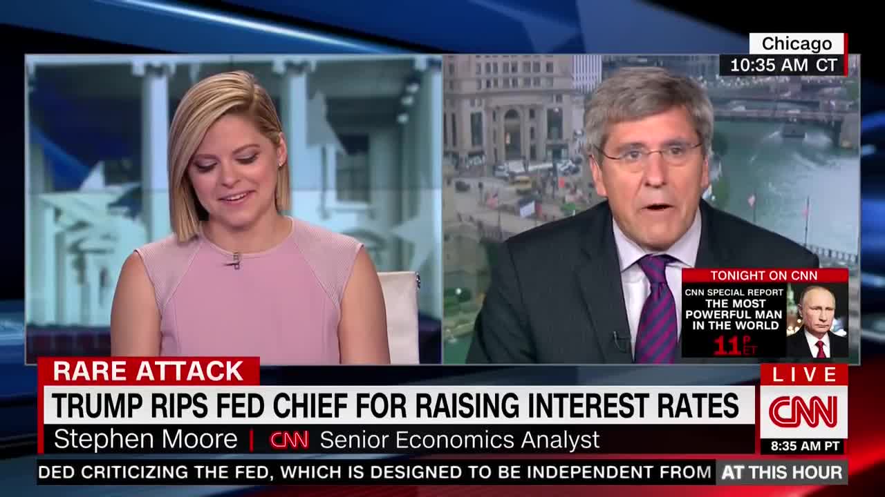 CNN Host Frowns As Guest Describes Trump's Awesome Economy
