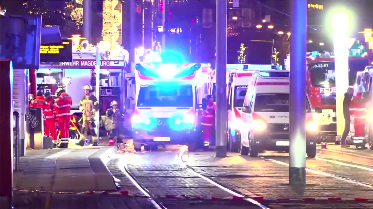 Child killed after driver rams into German Christmas market | REUTERS