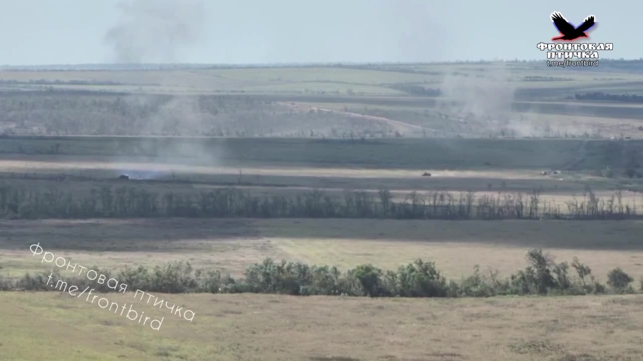 Destruction of two "Stryker" APCs at once