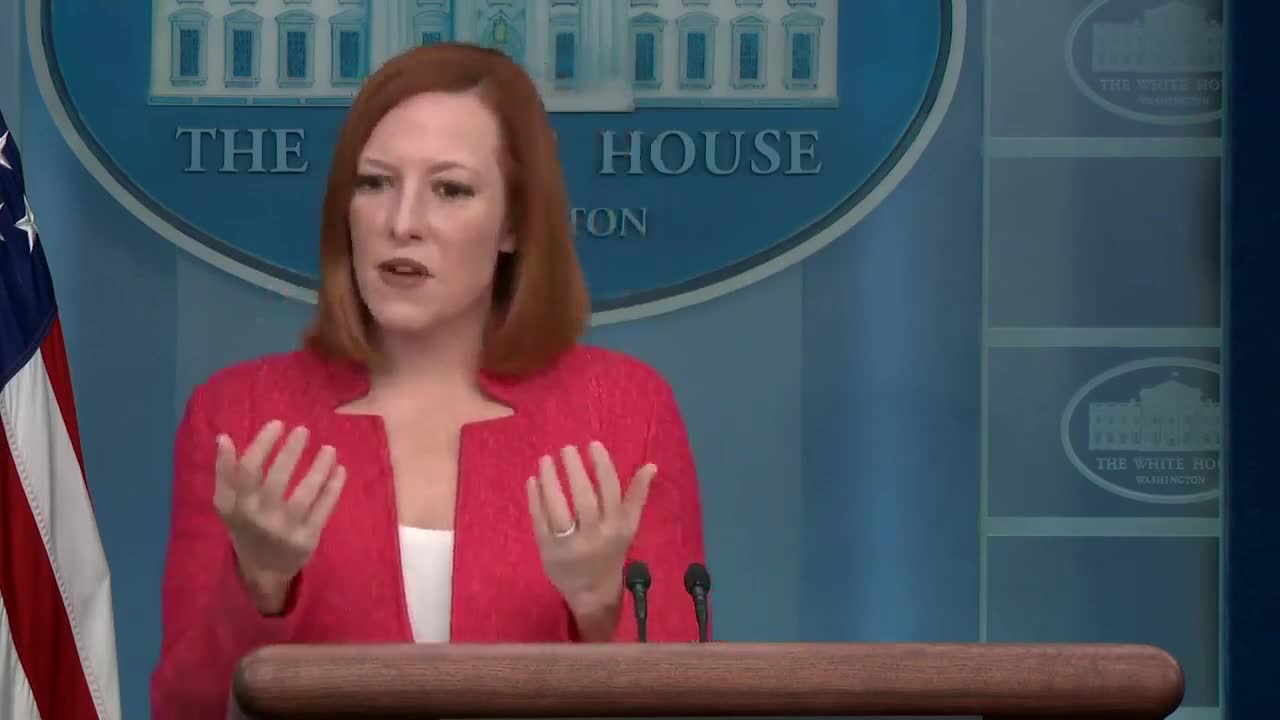 Jen Psaki Refuses To Say If Biden Would Lift Restrictions on American Energy Amid Crisis Abroad