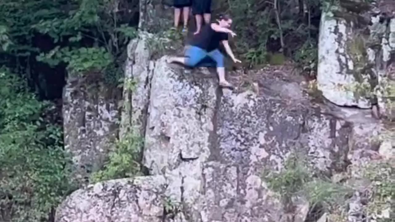 should have jumped the first time- takes the worst possible way out.