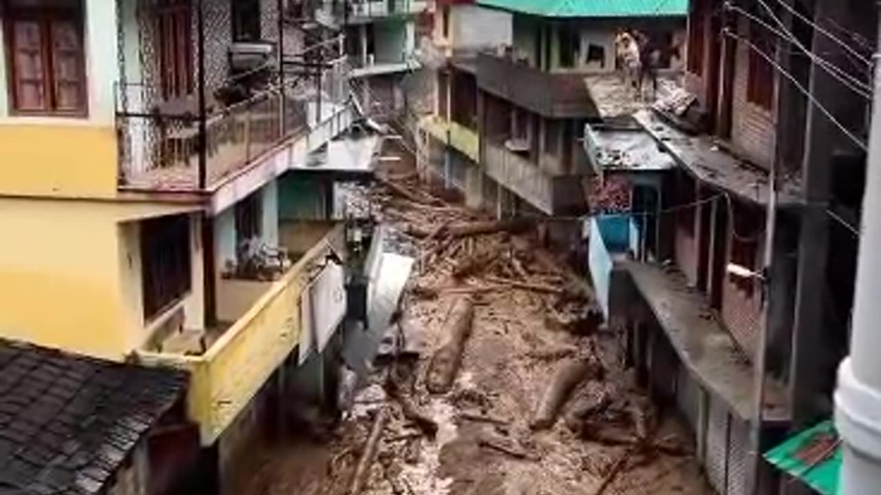 Live flood Video | Himachal Pradesh | India