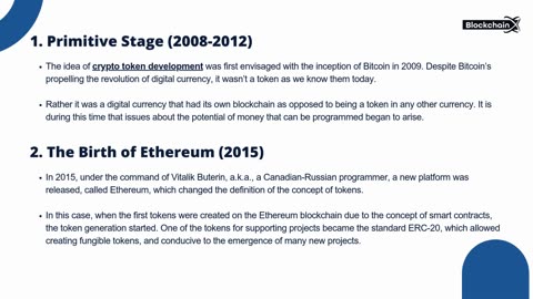 Crypto Token History and Key Features