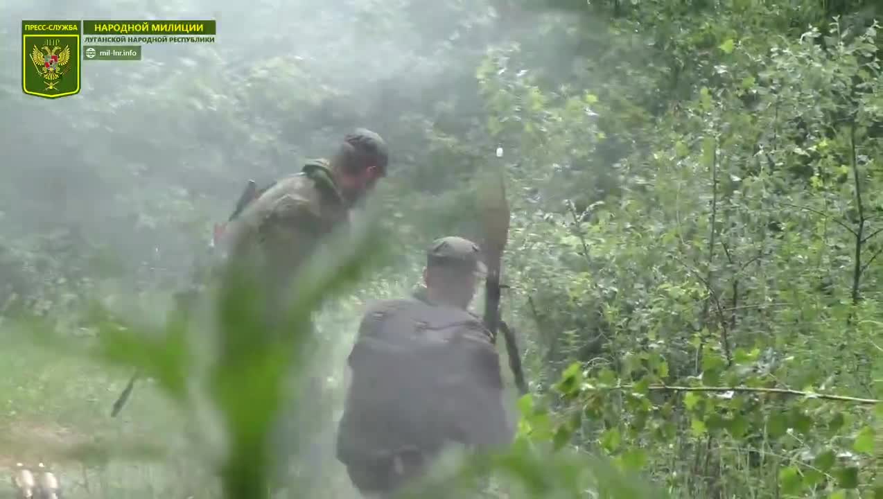 Ukraine War - The reconnaissance group of the LPR destroyed the firing point of the AFU