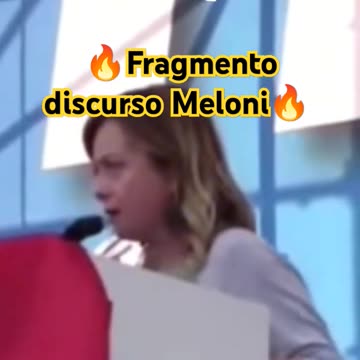 LA POLÍTICA CRISTIANA DEFIENDE LA PRIMERA MINISTRA DE ITALIA