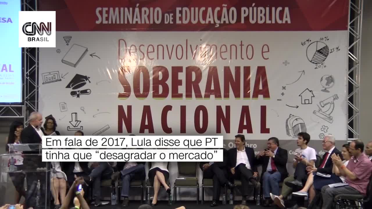 Redes resgatam fala de Lula contra o mercado: "Tem que desagradar"