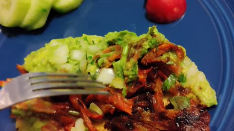 Tacos De Adobada en Espanol