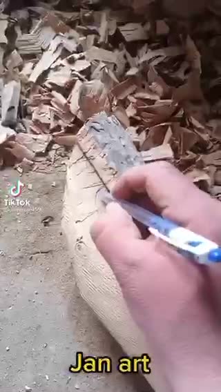 Making of parrots from wood nice job