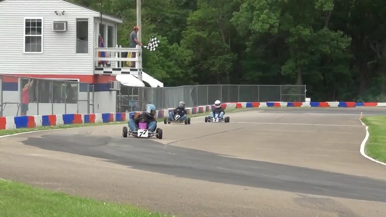 2019 VKA Springfield - Misc Vintage Karting Clips from Race #3