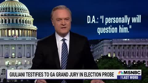 Lawrence: Giuliani's GA Grand Jury Appearance Should Terrify Trump