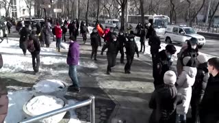 Russia detains protesters opposed to Ukraine invasion