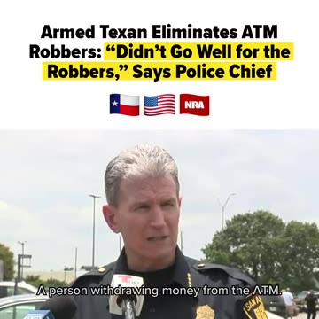 Armed Texan Takes Down Would Be Robbers Using Self Defense !