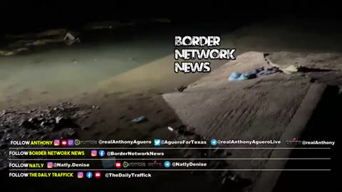 Cartel Crossing Illegals in Water Rafts August 14, 2021