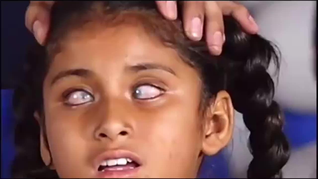 Blind Girl Heeling