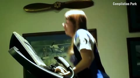 Best funny trademill fail video compilation