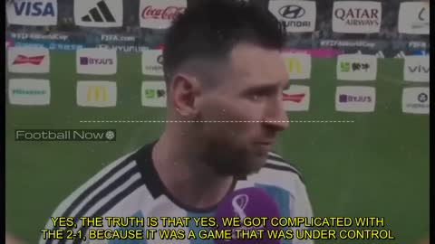 MESSI POST MATCH INTERVIEW AFTER ARGENTINA VS AUSTRALIA (ENGLISH SUBTITLES)