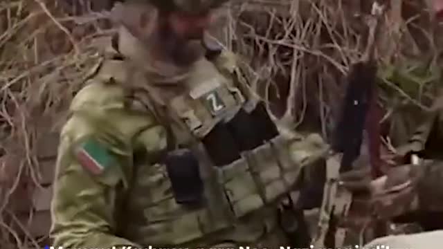 Chechen fighters and volunteers clear Luhansk of Ukrainian force