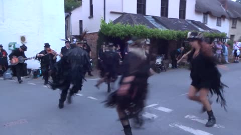 Beltane Border Morris - Huntress - Church House Inn 16 Jun 23