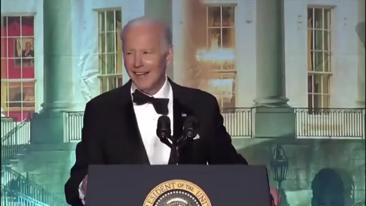 Joe Biden State of Nation Dinner : says He will be President for 8 Years
