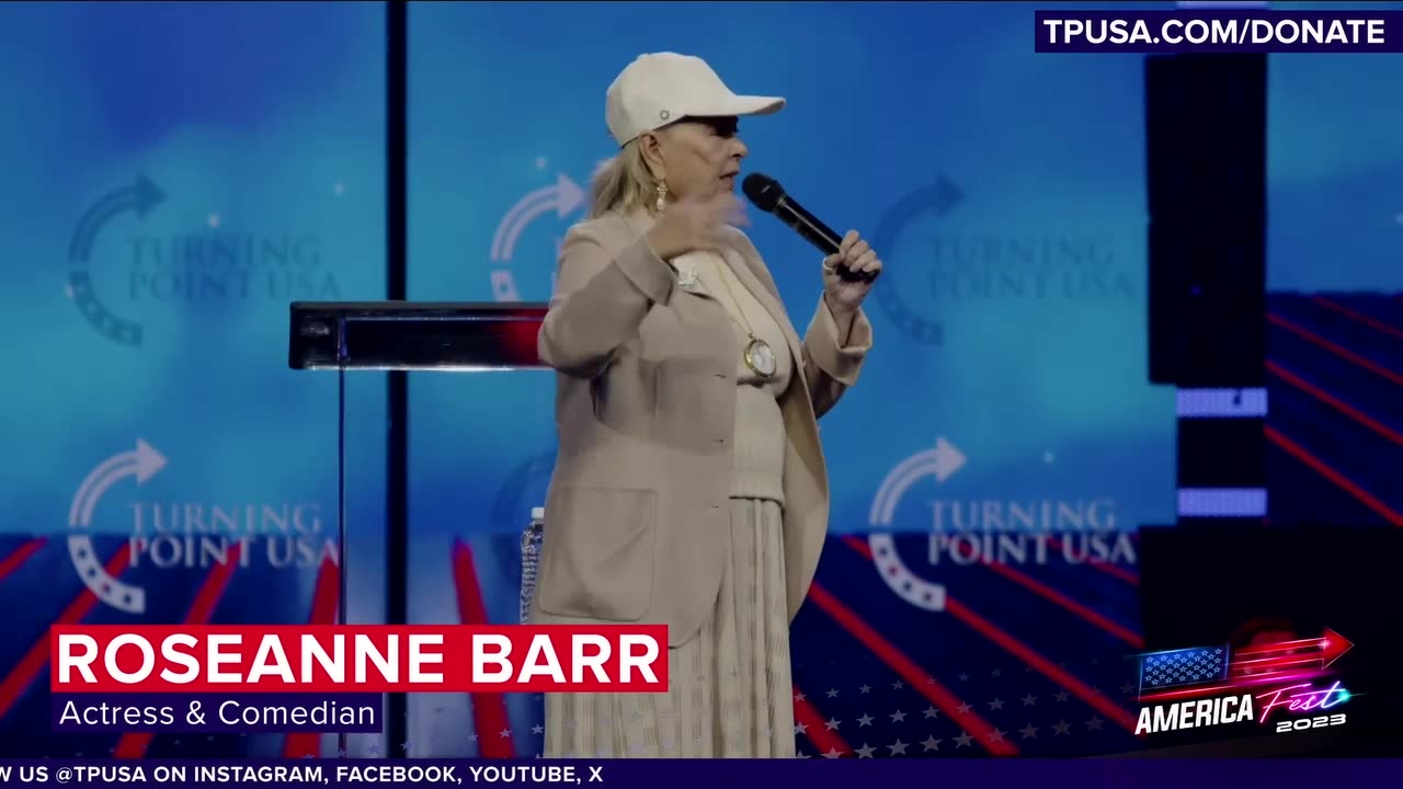 MUST WATCH: Comedy legend Roseanne Barr GOES OFF on fascist commie dictators