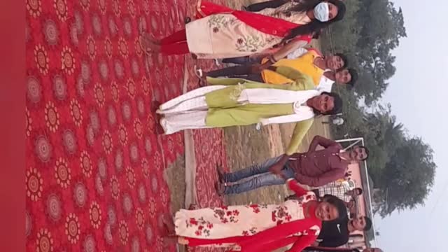 JHUMUR DANCE BY VILLAGE GIRLS.