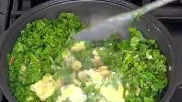 Vegetable egg sauce for your whole family