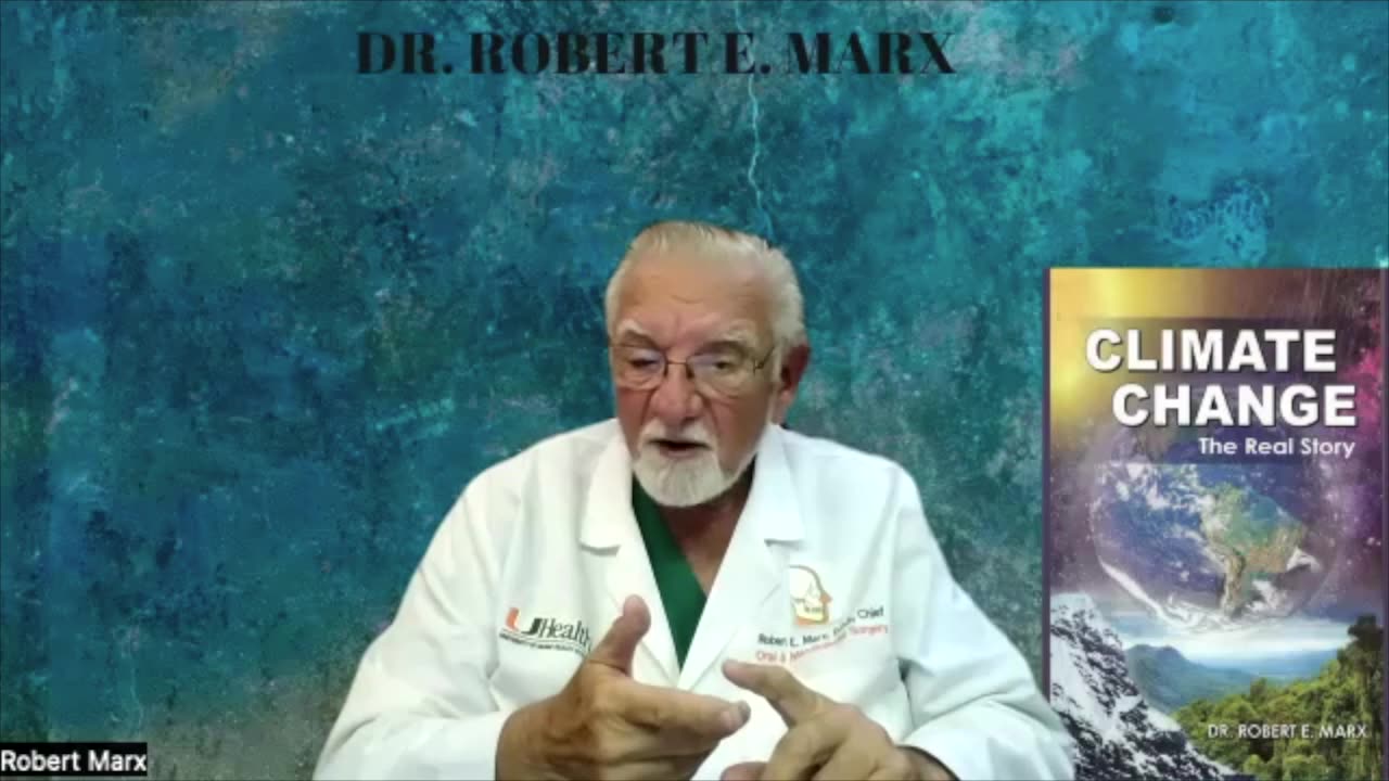 This is why you should read my book. #DrRobertEMarx #ClimateChangeTheRealStory