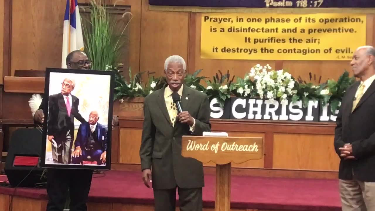 Superintendent and Bishop Smith Drawing