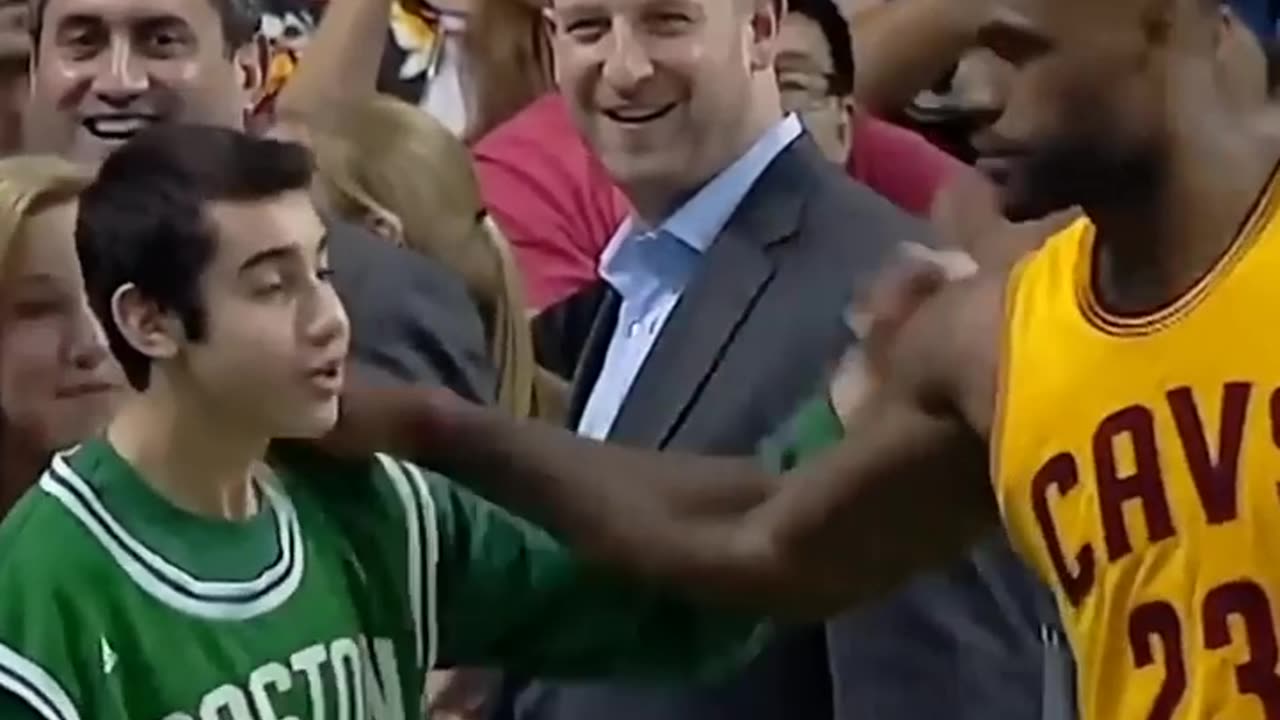 Lebron James respect moments