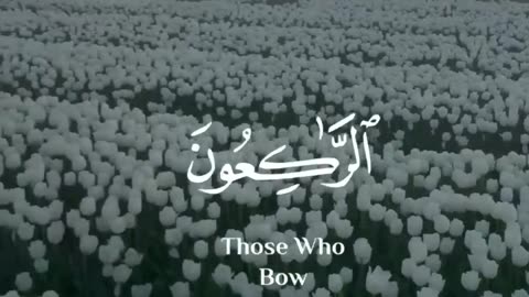 { [سُورَةُ التَّوۡبَةِ: ١١٢]