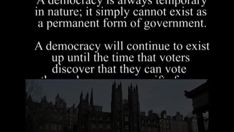 Social Equity is a LIE! - History has the proof. Alexander Fraser Tytler