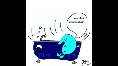 Remmy Raindrop's Blessings: The Joy of taking a Hot Bath