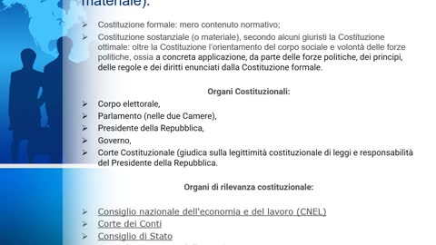 Elementi di diritto costituzionale prima lezione