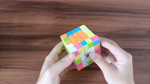 Play Rubik 5x5 Time Lapse