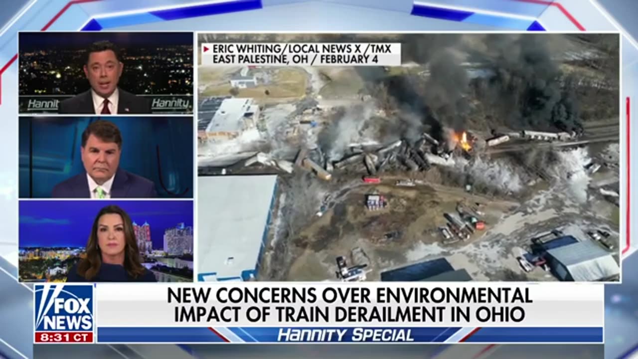 Biden admin abandons Ohio amid train derailment disaster