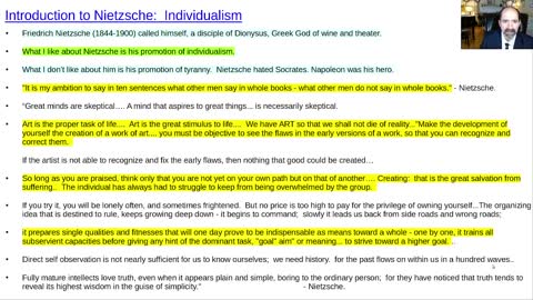 Dostoevsky debates Nietzsche, commentators: