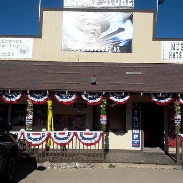 Trump Store in Tombstone Arizona, a great variety of Trump stuff. 3/4/23