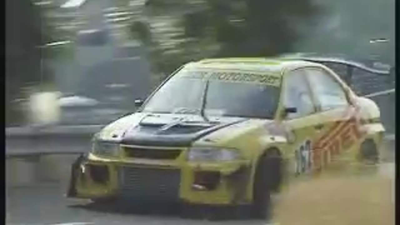 Mitsubishi Evo 600PS Büeler Reitnau 2007 (Driver Toni Büeler)