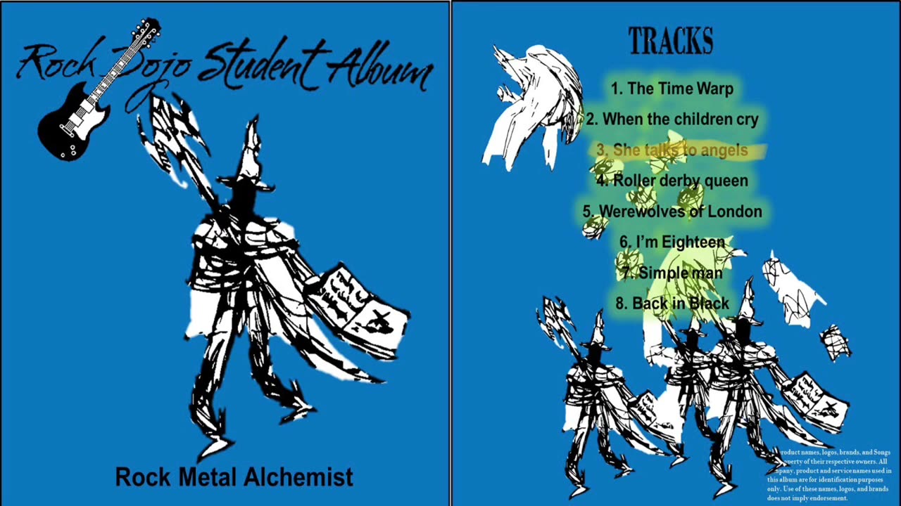 Rock Dojo: Student Album #16 "Rock Metal Alchemist" Full album