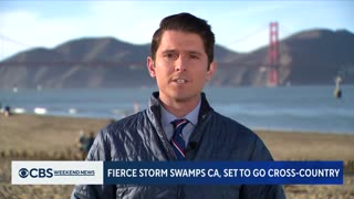 Massive storm hits California with heavy rain and wind, causes power outages