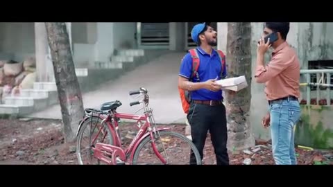 Desi delivery boy. #funney video #bangla funny video