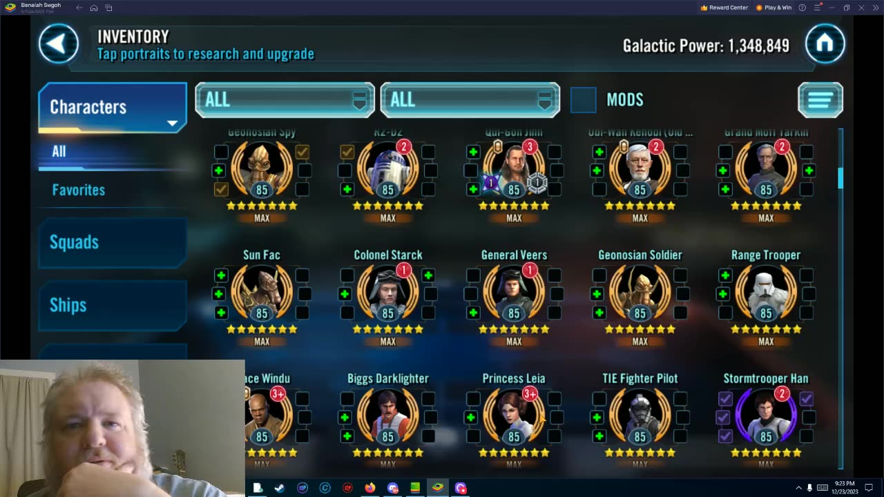Star Wars Galaxy of Heroes F2P Day 229