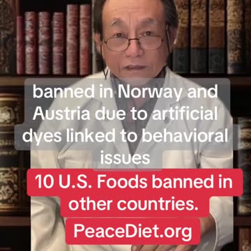 10 every day foods available in the US that are banned in other countries.